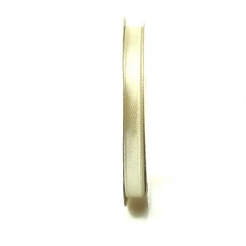 Satinbånd 6 mm creme pr rulle