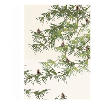 Kort med julemotiv Lydia jul