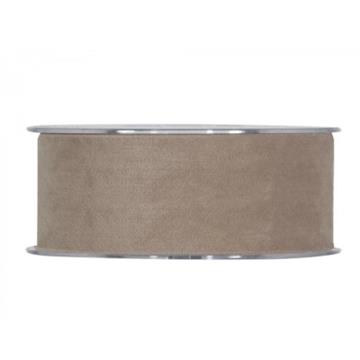 Velourbånd sand dobbelt 40mm