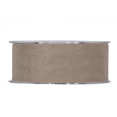 Velourbånd sand dobbelt 40mm