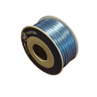 Satinbånd 3mm blå