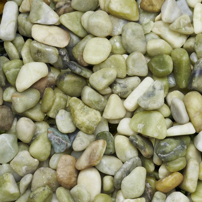 Jadegrøn pyntesten 8-15 mm 500 g