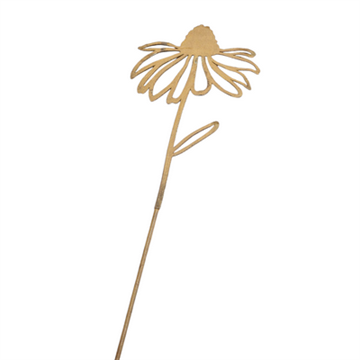 Blomst på pind rust 1