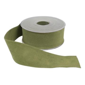 Velourbånd jadegrøn dobbelt 40mm