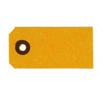 Manillamærker Karry gul str 4x8. 20 stk