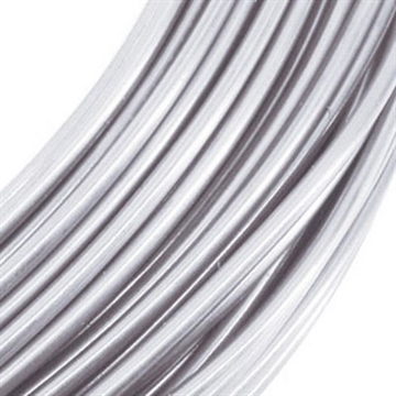 Aluminiums-tråd 2 mm Sølv 60 meter