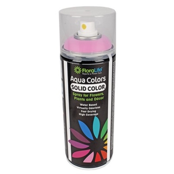 Aqua color pink spray