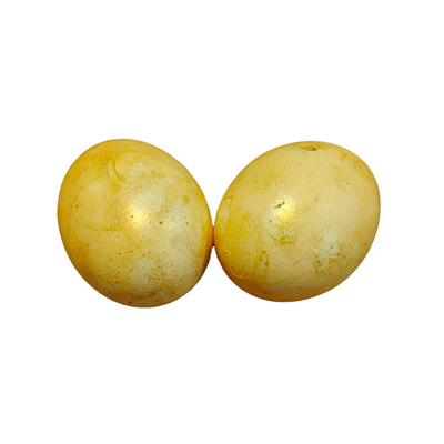 Hønseæg solgul antik