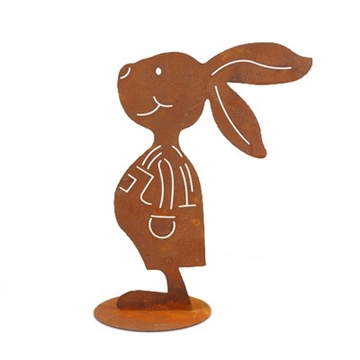 Hare på platte rust