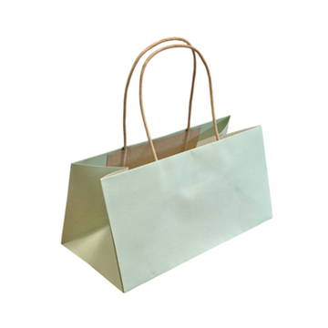 Papirtaske 24 cm grøn