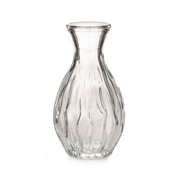 Glasvase D6 H11,5 cm klar