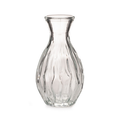 Glasvase D6 H11,5 cm klar
