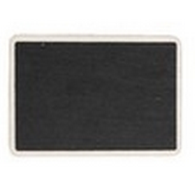 Skilt m klemme 6,7x4,7 cm 