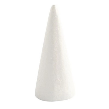 Styropor kegle 14x7 cm