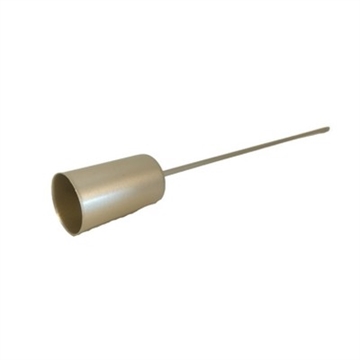 Stagelysholder 14 cm champange
